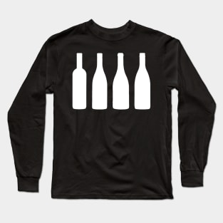 Wine Bottles, Sommelier Long Sleeve T-Shirt